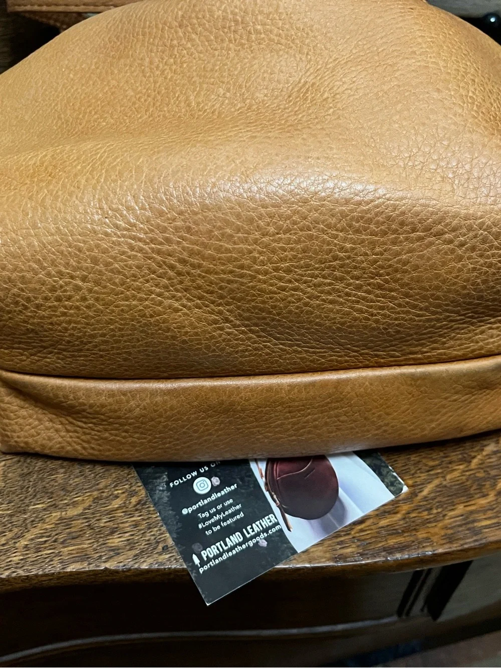 Portland Leather Goods Dune (rare!) Small Bucket Bag - Picture 5 of 6